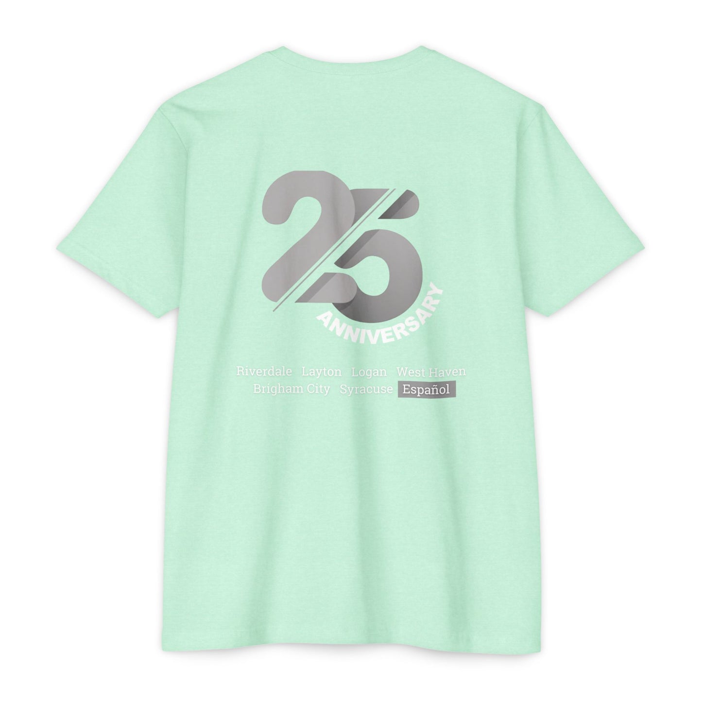 Español -  25th Anniversary Alpine Church Tee