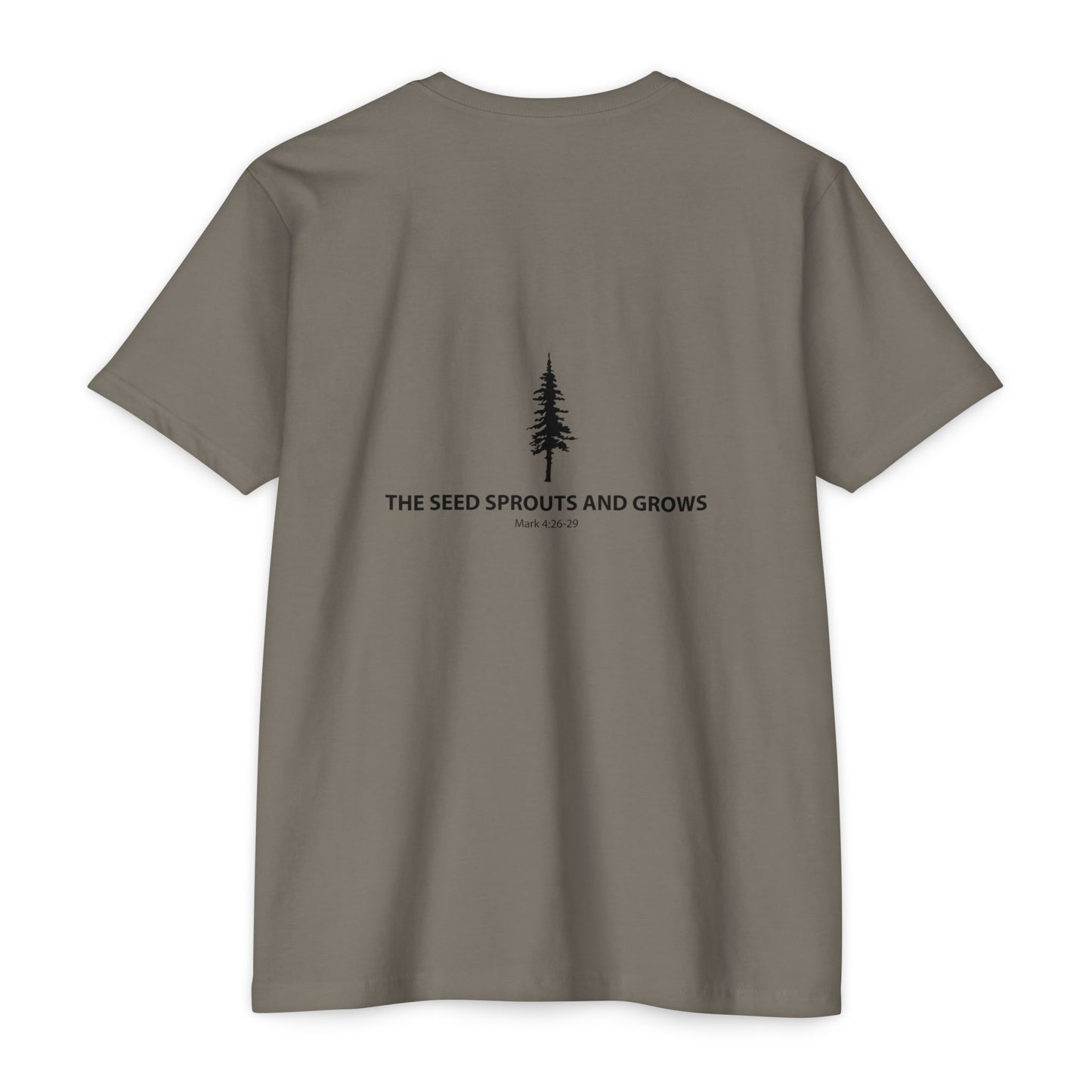 Kids Church Team T-Shirt — "The Seed Sprouts and Grows" Youth Ministry Tee