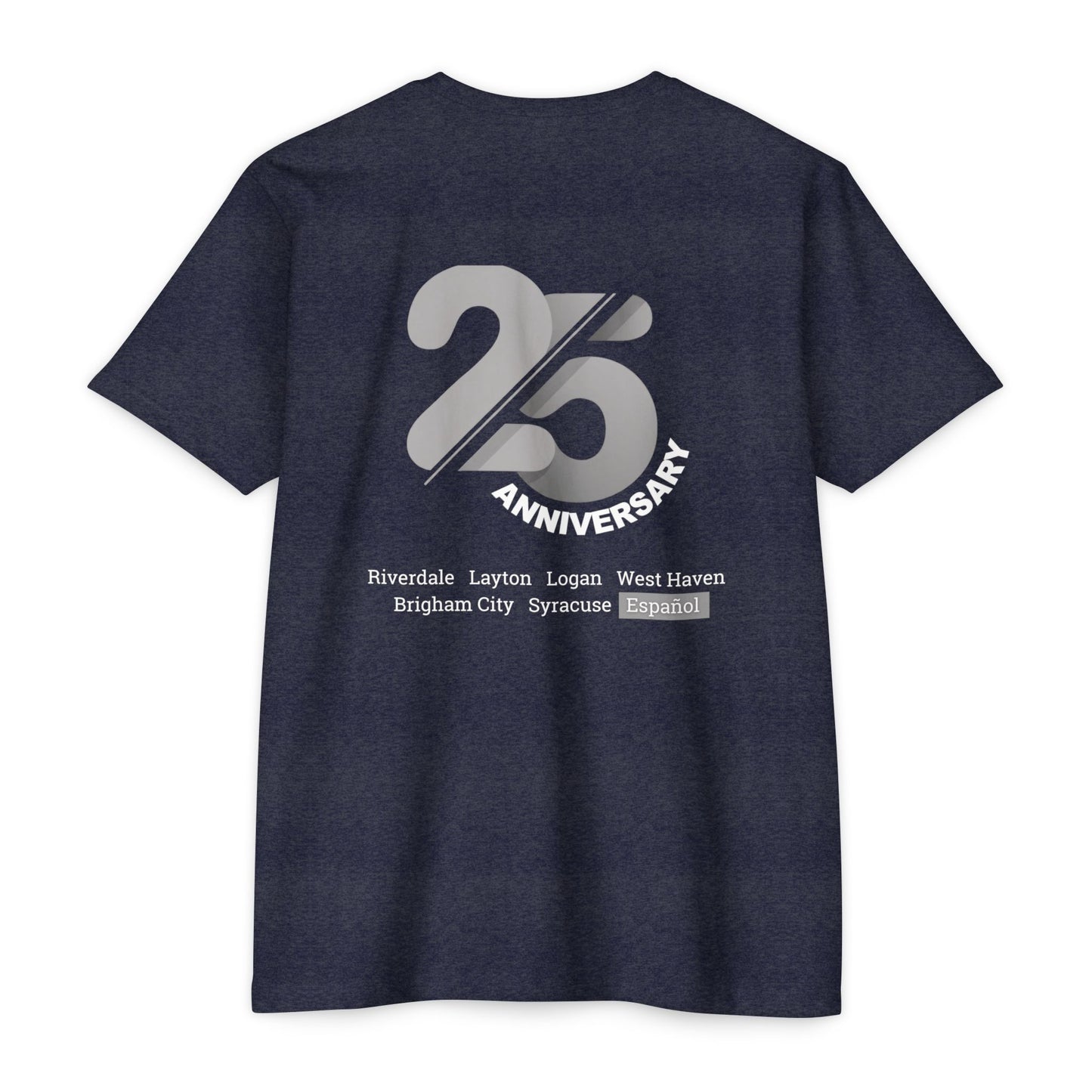 Español -  25th Anniversary Alpine Church Tee