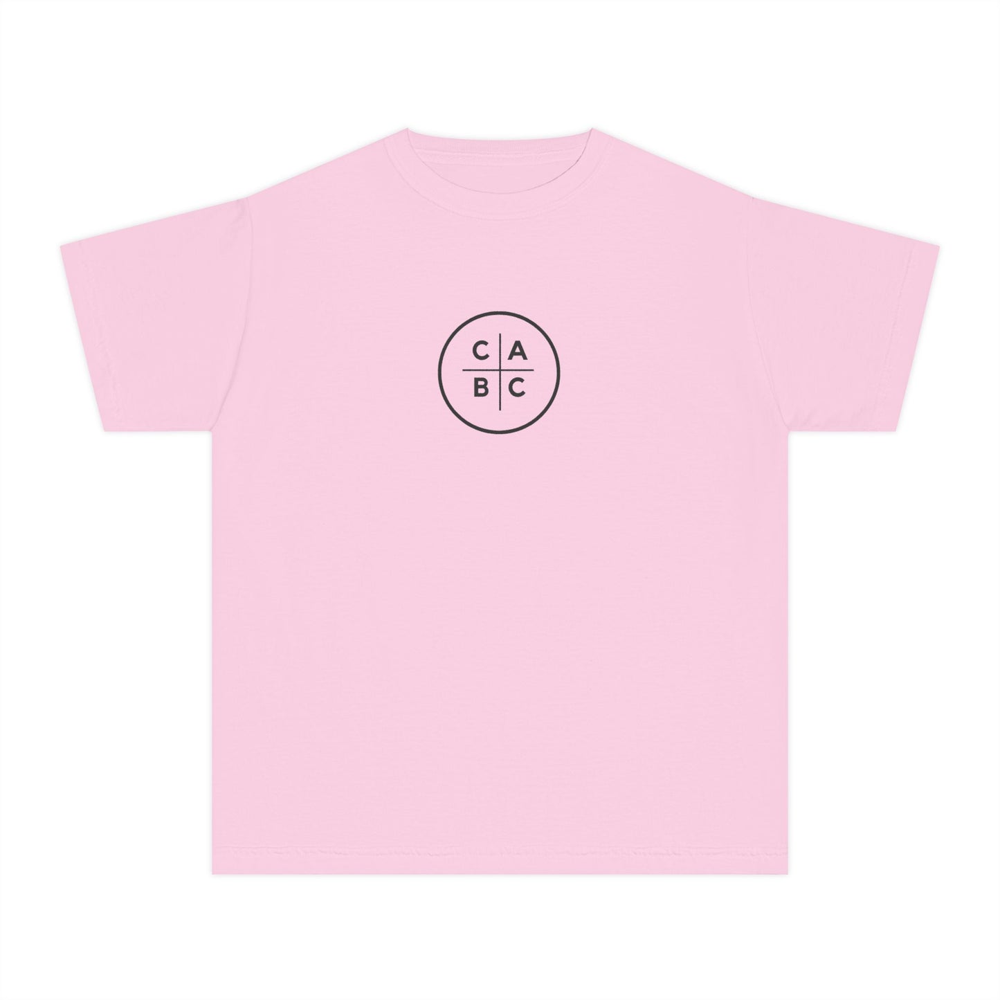 West Baptist Church — Comfort Colors 9018 Youth T-Shirt (Design 1) — Large Front