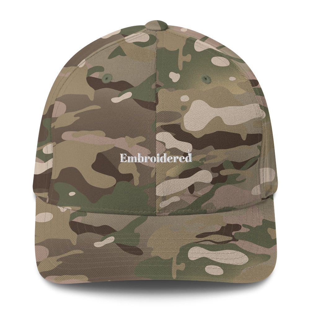 Closed-Back Structured Twill Cap