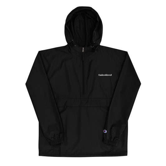 Embroidered Champion Packable Jacket